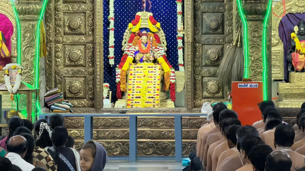 Annual Mandal Puja at Ayyappaswamy Temple, Doddaballapur today