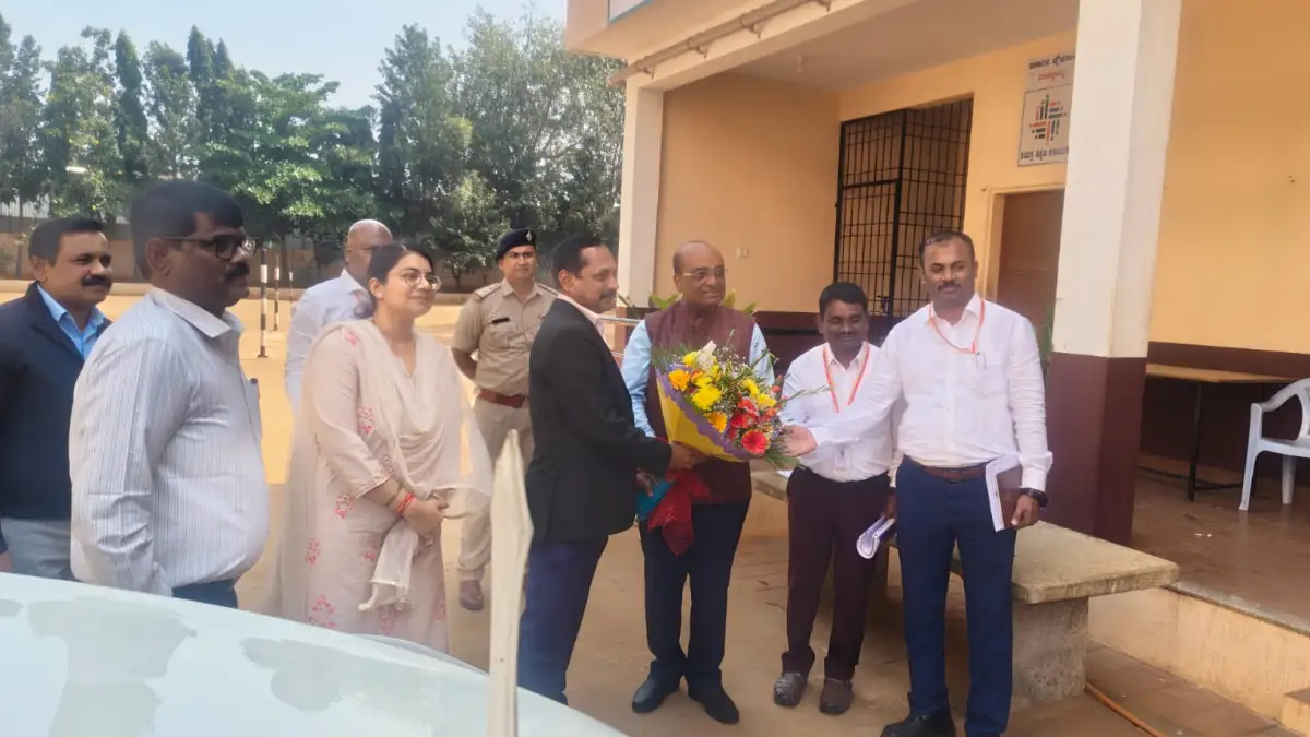 ಬಾಶೆಟ್ಟಿಹಳ್ಳಿ ಪ.ಪಂ. ಚುನಾವಣೆ; ರಾಜ್ಯ ಚುನಾವಣೆ ಆಯುಕ್ತ ಭೇಟಿ