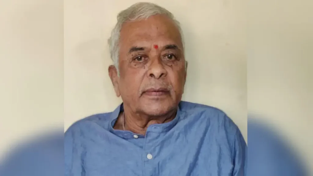 Death news; Kuruvigere A. Krishnappa