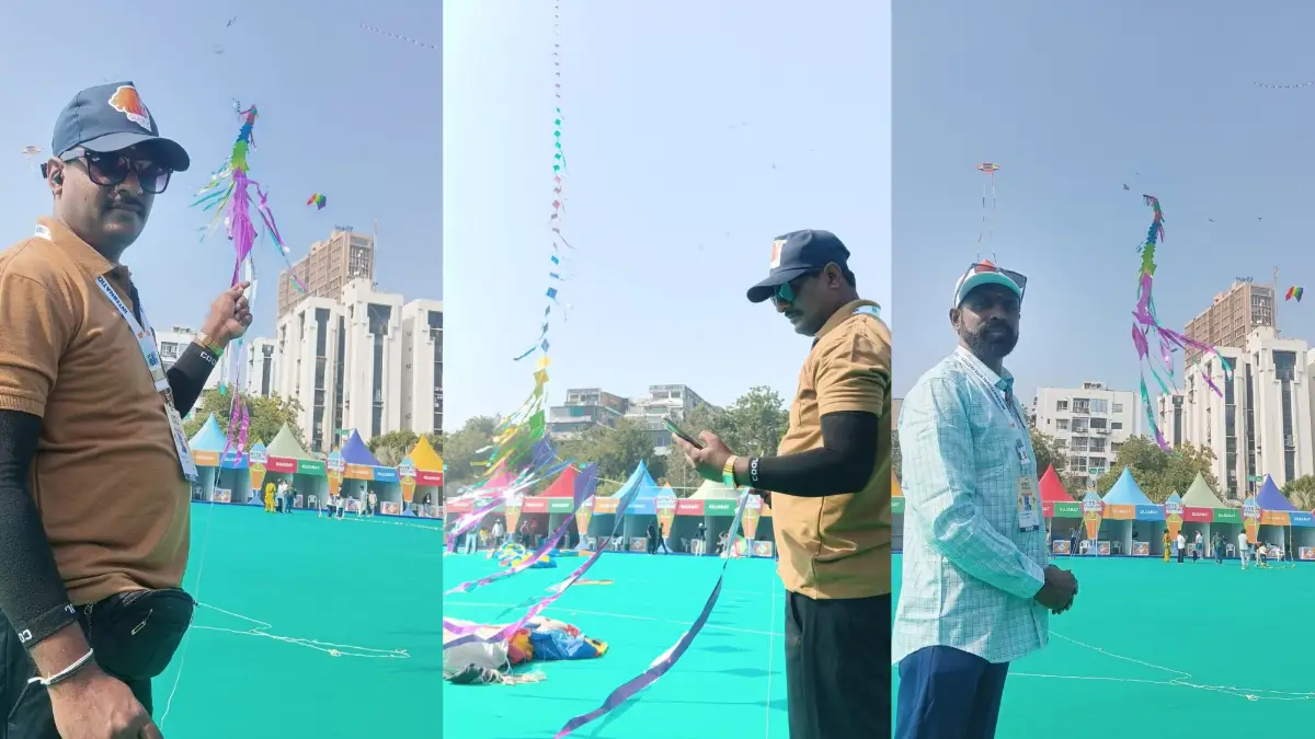 ಗುಜರಾತಿನಲ್ಲಿ ಗಾಳಿಪಟ ಸ್ಪರ್ಧೆ: ಅಹಮದಾಬಾದ್‌ ಆಗಸದಲ್ಲಿ ದೊಡ್ಡಬಳ್ಳಾಪುರದ ಗಾಳಿಪಟಗಳು