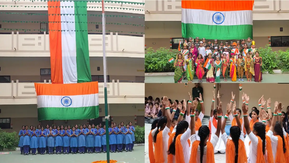 ದೊಡ್ಡಬಳ್ಳಾಪುರ: ನಳಂದ ಪ್ರೌಢಶಾಲೆ ಮತ್ತು ಲಿಟ್ಲ್ ಏಂಜೆಲ್ಸ್ ಅನಂತ ಶಾಲೆಗಳಲ್ಲಿ ಸಂಭ್ರಮದ ಗಣರಾಜ್ಯೋತ್ಸವ