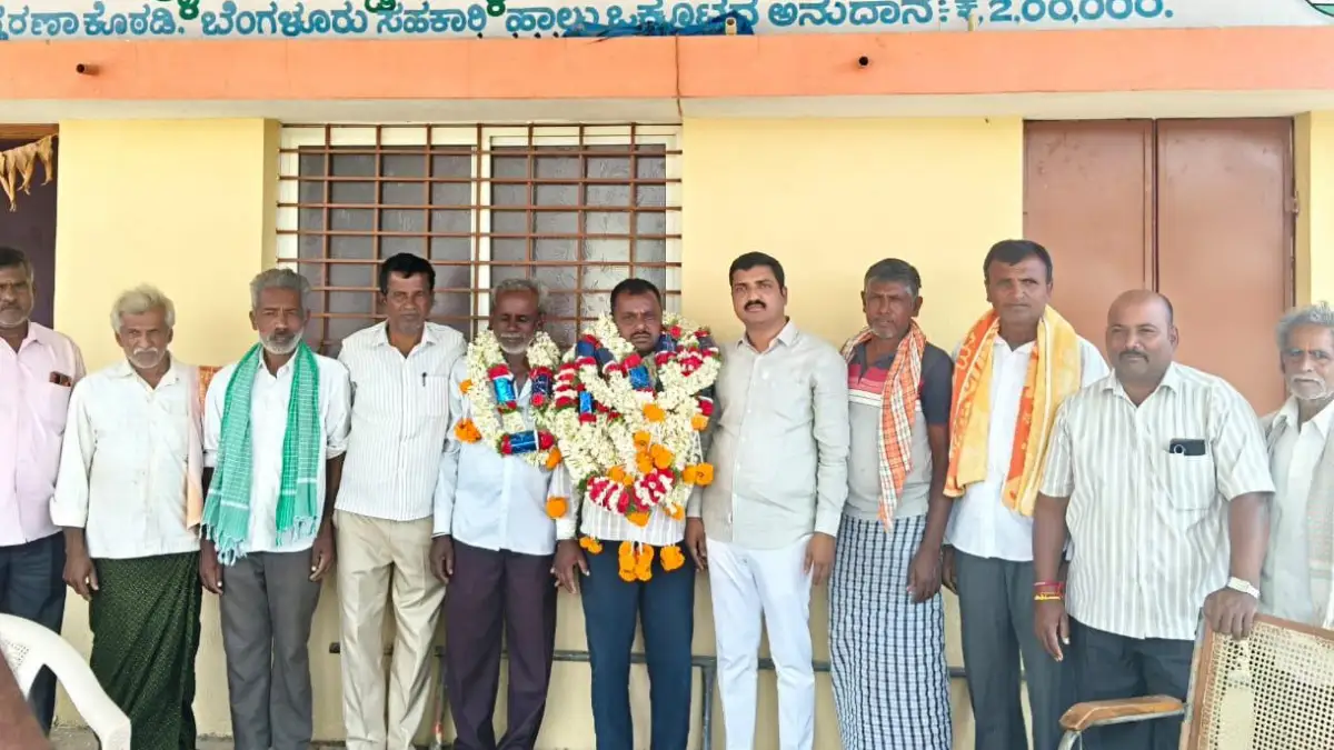 ದೊಡ್ಡಬಳ್ಳಾಪುರ: ಹೊಸಹಳ್ಳಿ MPCSಗೆ ಚೆಲುವರಾಜು ಅಧ್ಯಕ್ಷ