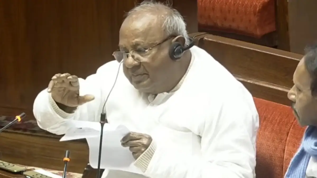 ಕರ್ನಾಟಕವನ್ನು ರಕ್ಷಿಸಿ; ರಾಜ್ಯಸಭೆಯಲ್ಲಿ ಗದ್ಗದಿತರಾದ ಹೆಚ್.ಡಿ. ದೇವೇಗೌಡ