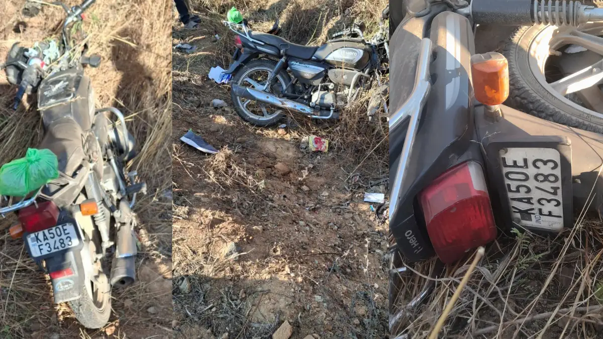 ದೊಡ್ಡಬಳ್ಳಾಪುರ: ಅಪಘಾತ.. ಕೆಲಸ ಮುಗಿಸಿ ಮನೆಗೆ ತೆರಳುತ್ತಿದ್ದ ಬೈಕ್ ಸವಾರ ಮಸಣಕ್ಕೆ…!