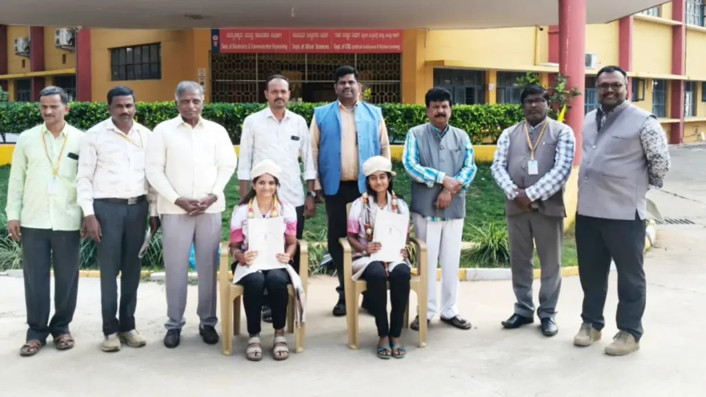 Students of RL Jalappa Technical College selected for All India Ball Badminton Competition