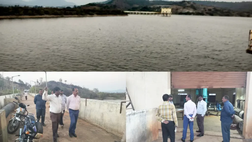 DC visits Jakkalamadugu reservoir..