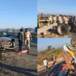 Terrible accident in the early hours of the morning.. 7 dead