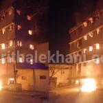 Doddaballapur: Fire in 6 floor building..!