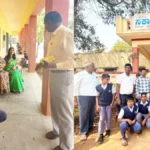 Minister Krishna Bhairegowda tastes Bisi Uta