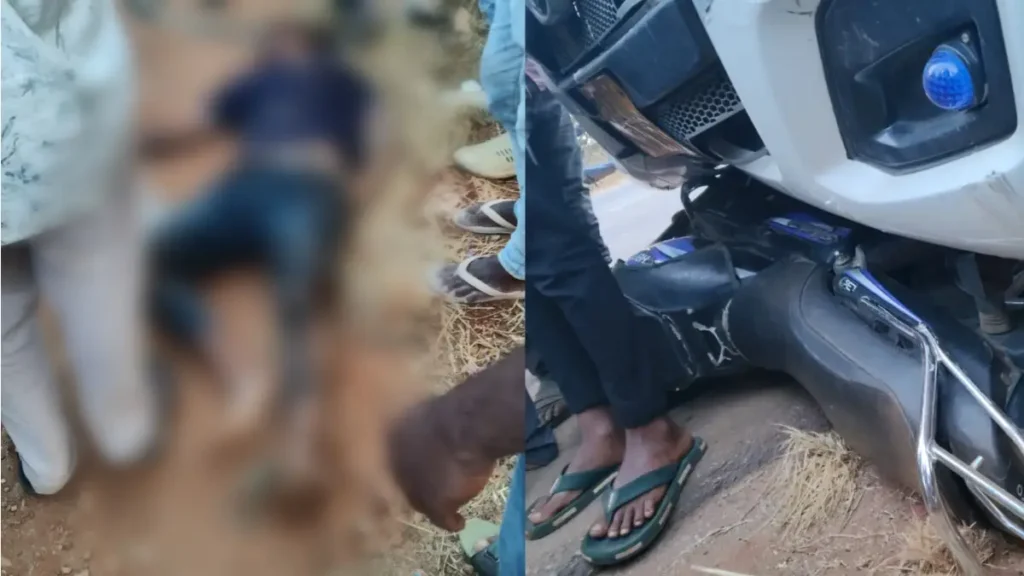 Doddaballapur: Accident.. Bike rider dies