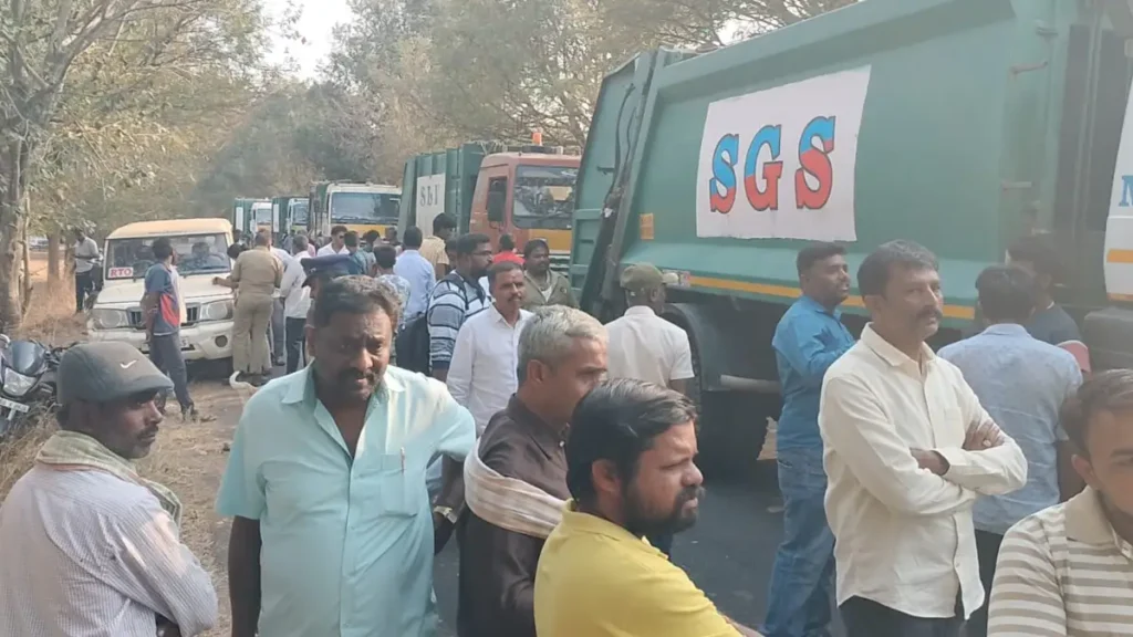 Increased GBA waste concerns in Doddaballapur..!