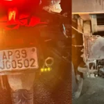 Accident.. Geetham University student dies on the spot