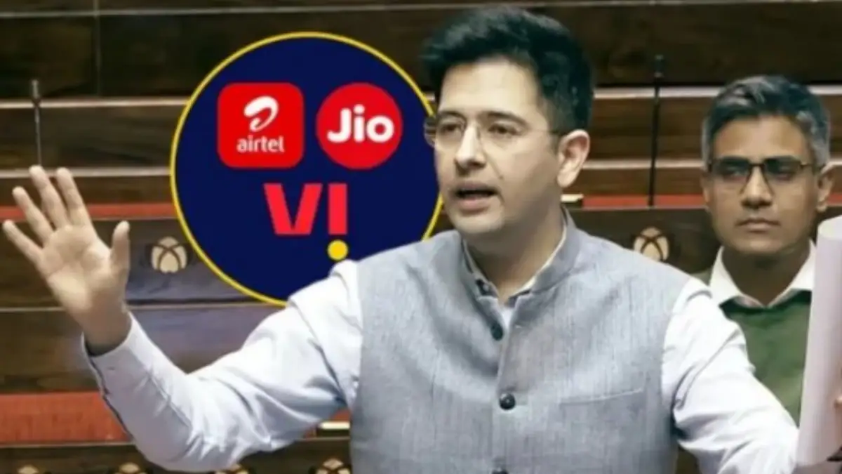 ಪ್ಲಾನ್ ಮುಗುದ್ರೆ ಇನ್‌ಕಮಿಂಗ್ ಯಾಕ್ ಕಟ್ ಮಾಡ್ತೀರಾ..?; ಟೆಲಿಕಾಂ ಕಂಪನಿಗಳಿಗೆ ಗ್ರಹಚಾರ ಬಿಡಿಸಿದ ರಾಘವ್ ಚಡ್ಡಾ