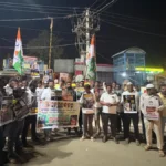 Youth Congress protests against Uday Bhanu Chib's arrest