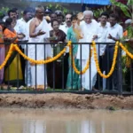 Dr. D. Veerendra Heggade handed over the Nandikunte Lake in Rajghatta