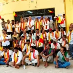 Pro-Kannada organizations protest against mandatory Hindi