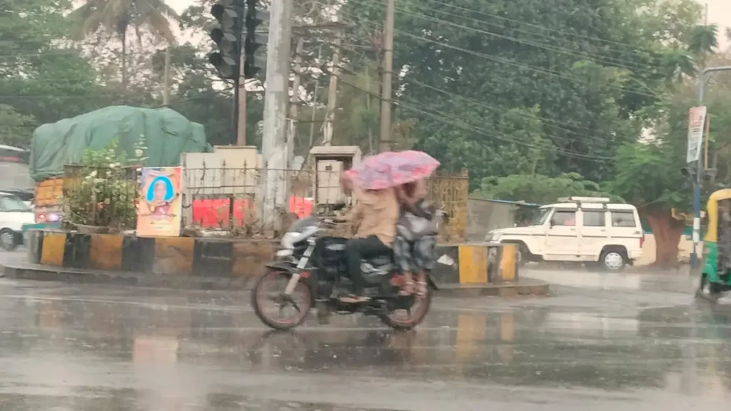 Doddaballapura: Rain welcomes the new year, Ugadi: