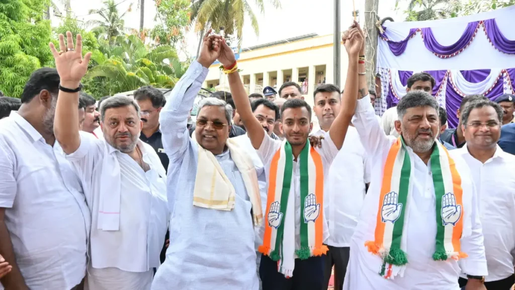 I welcome the workers joining Congress from BJP: DCM D.K. Shivakumar