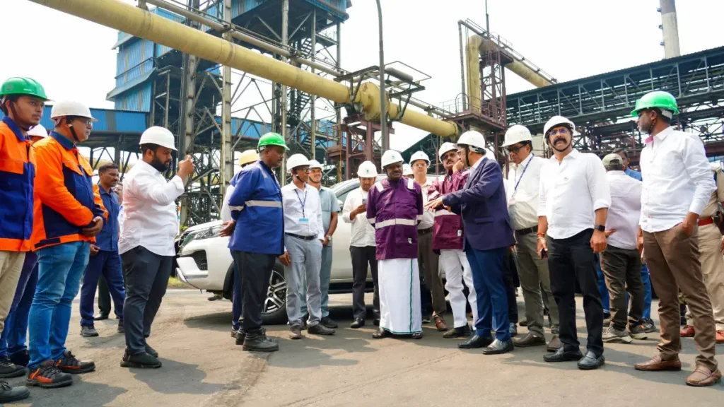 ArcelorMittal - Niphon Steel Plant in Andhra; H.D. Kumaraswamy