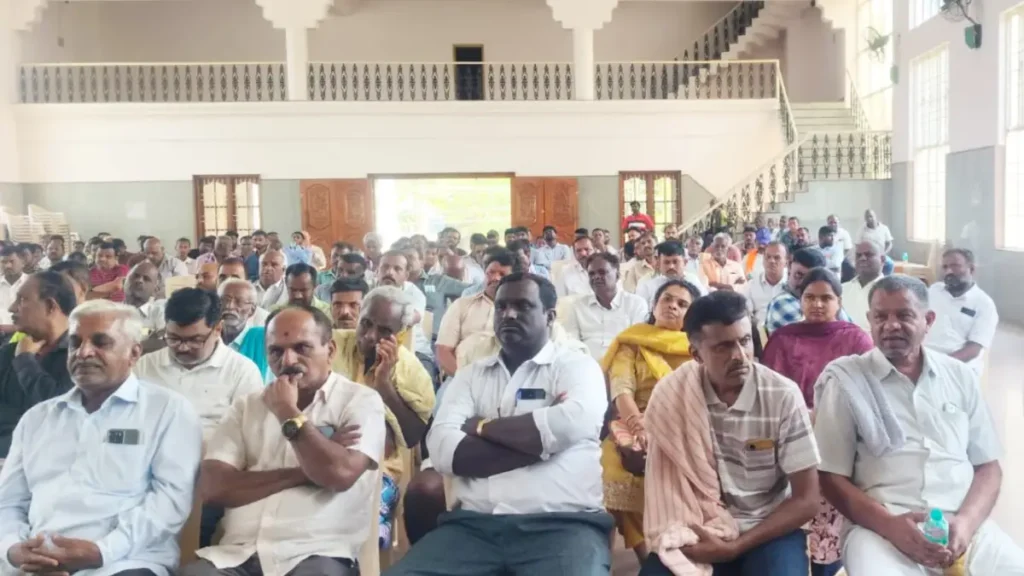 Farmers object to KIADB land acquisition