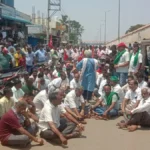 Doddaballapura: Intense farmers' protest..