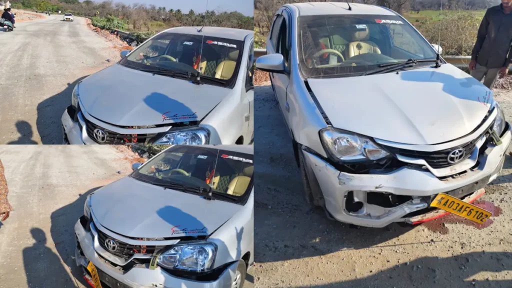 34 months of unfinished road work.. repeated accidents..!