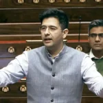Selling fruit juice using fruit pictures: Raghav Chadha exposes the dark truth