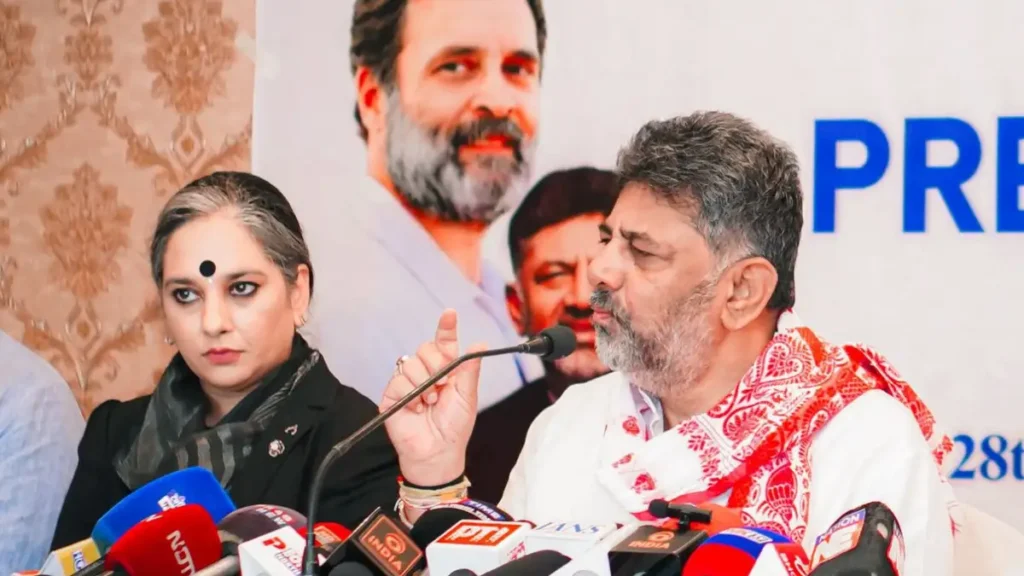 How many Bangladeshi migrants have you sent back during the BJP government?: DCM D.K. Shivakumar