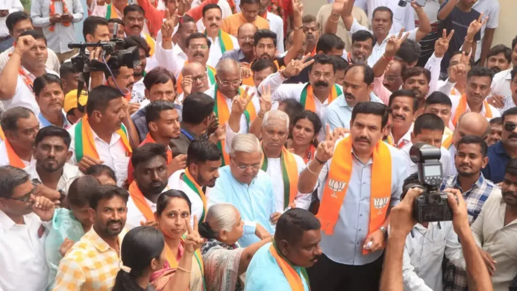 People's blessings for BJP: B.Y. Vijayendra