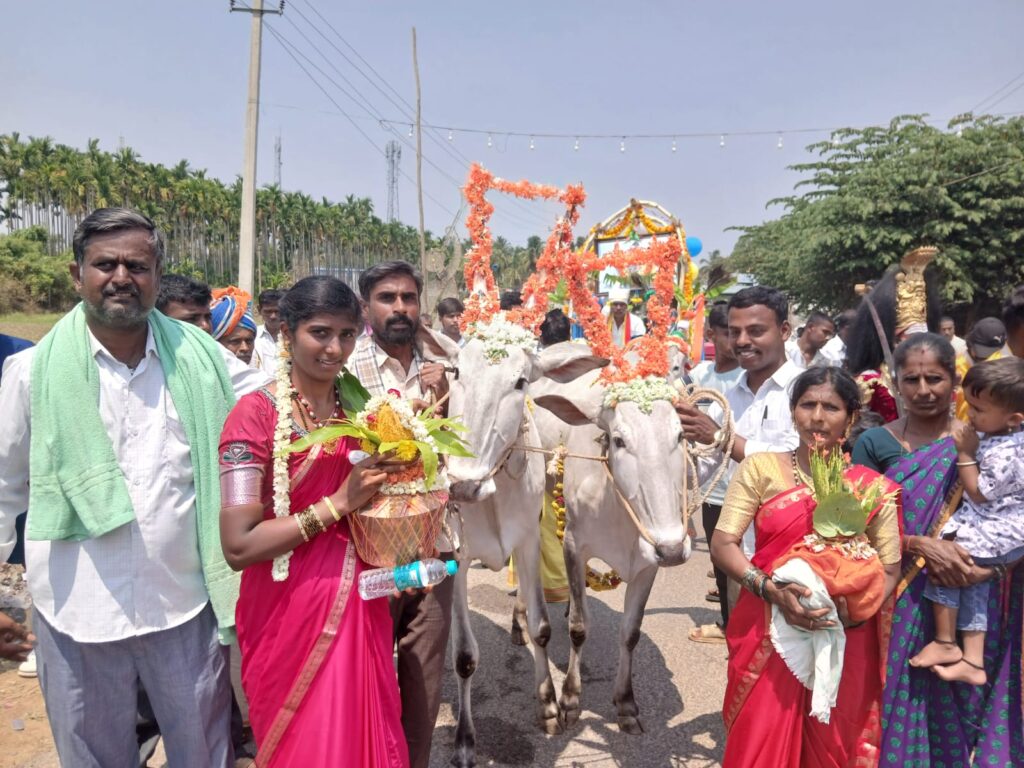 ಅದ್ಧೂರಿ ಸಾಸಲು ಚಿನ್ನಮ್ಮ ಉತ್ಸವ