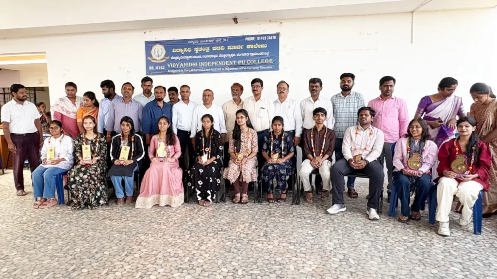 95% result for Vidyanidhi College, Doddaballapura