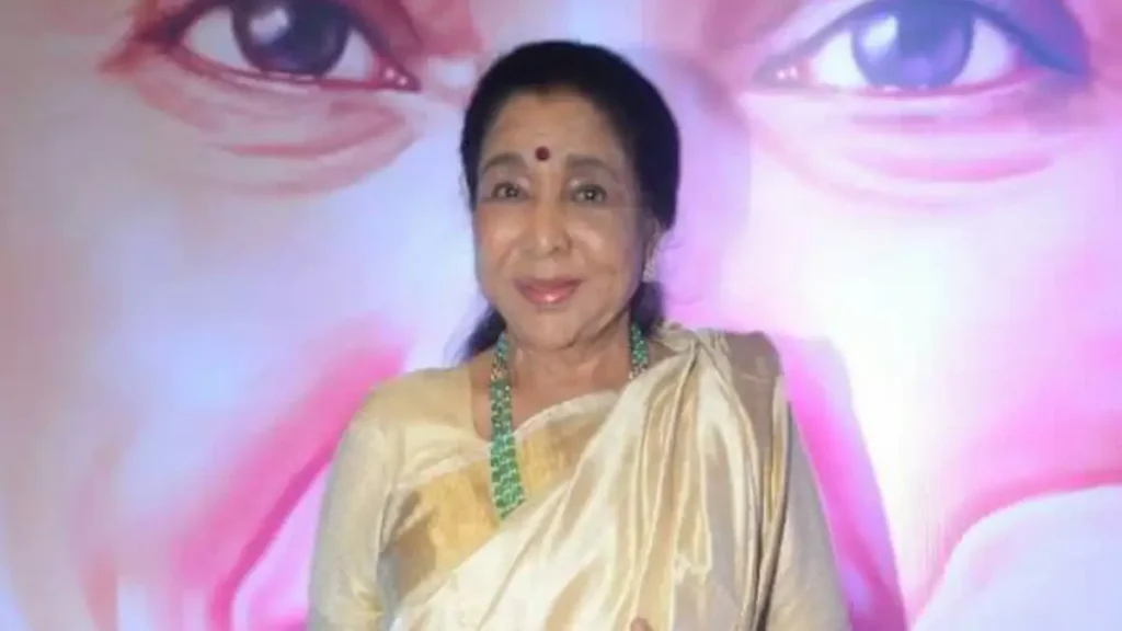 Renowned playback singer Asha Bhosle is no more.