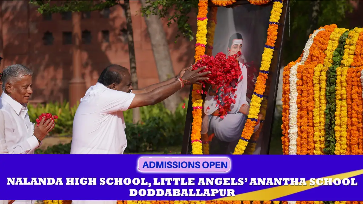 ಸಂಸತ್ ಆವರಣದಲ್ಲಿ ಬಸವ ಜಯಂತಿ: ಜಗಜ್ಯೋತಿ ಬಸವೇಶ್ವರರಿಗೆ ಪುಷ್ಪ ನಮನ ಅರ್ಪಿಸಿದ ಹೆಚ್.ಡಿ. ಕುಮಾರಸ್ವಾಮಿ