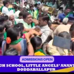 KIADB: Massive clash between farmers and police