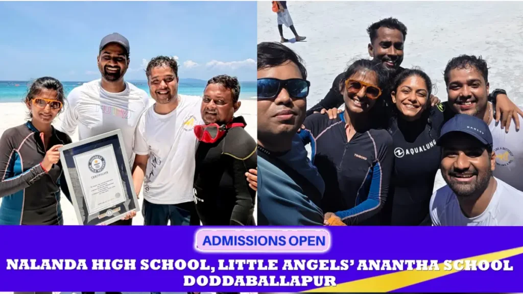 ಸಮುದ್ರದಾಳದಲ್ಲಿ ಭಾರತದ ಬೃಹತ್ ತ್ರಿವರ್ಣ ಧ್ವಜ ಅನಾವರಣ: ಗಿನ್ನೆಸ್ ದಾಖಲೆ ಬರೆದ ಸಾಹಸದಲ್ಲಿ ಆರ್. ಅಶೋಕ್ ಪುತ್ರ..!