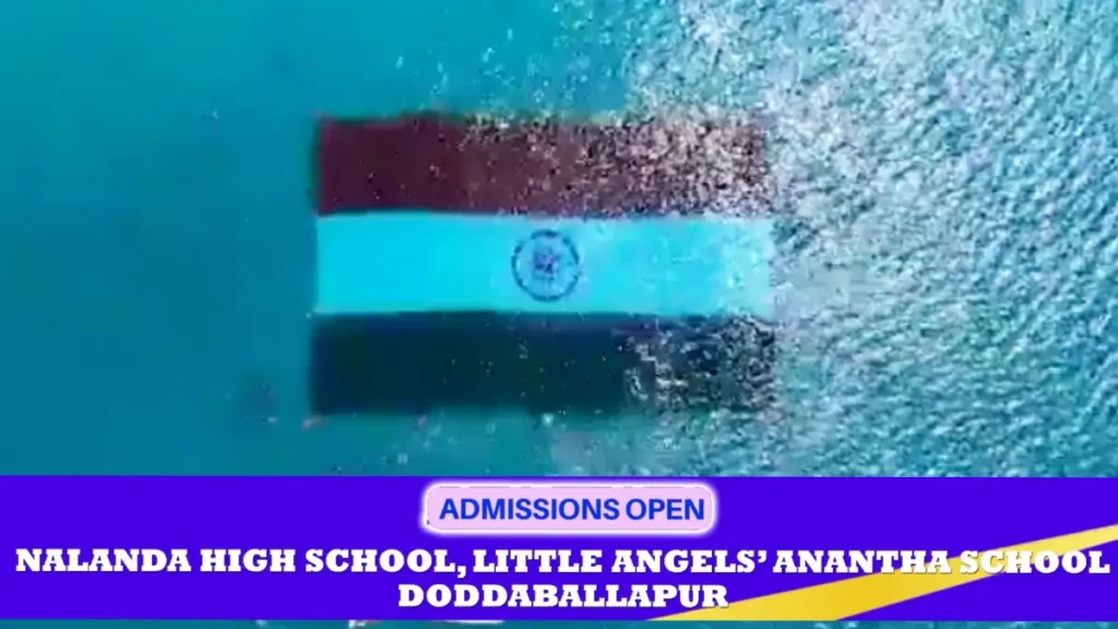 India's huge tricolor flag unveiled under the sea